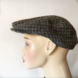 Vintage Plaid Men’s 100% Wool Cap